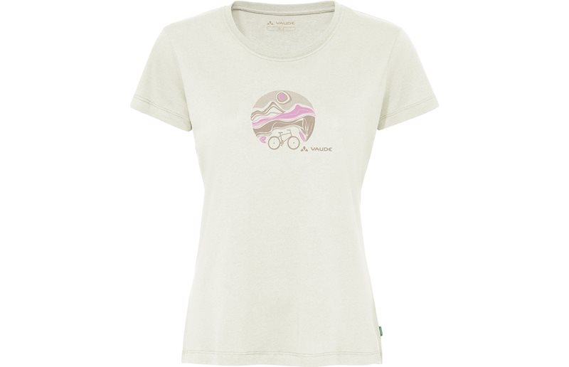 Cykeltröja Vaude Women's Cyclist T-Shirt V Offwhite