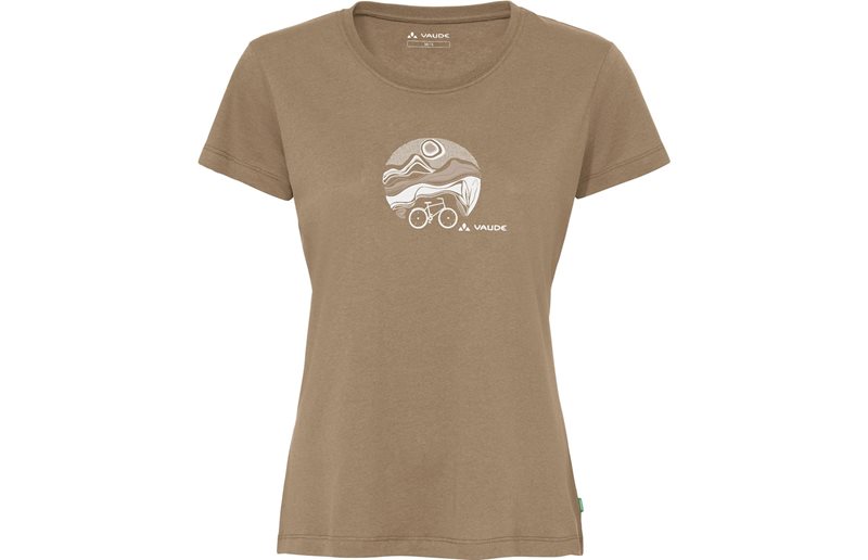 Cykeltröja Vaude Women's Cyclist T-Shirt V Oat