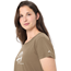 Cykeltröja Vaude Women's Cyclist T-Shirt V Oat