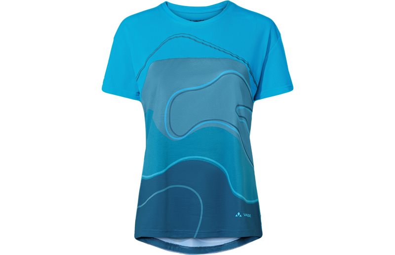 Cykeltröja Vaude Women's Moab T-Shirt VI Shore Blue