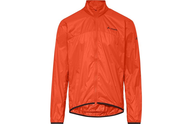 Cykeljacka Vaude Men's Matera Air Jacket Glowing Red