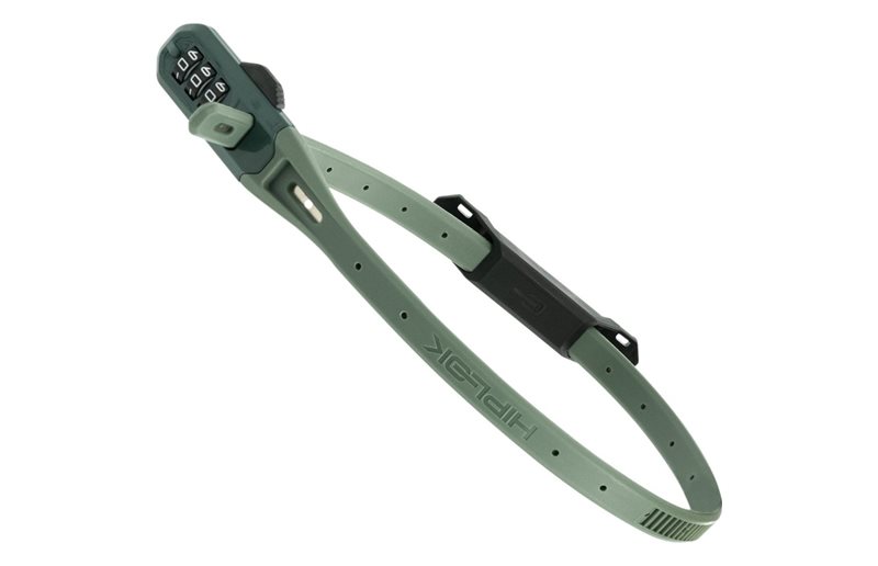 Vaijerilukko HIPLOK Z LOK Combo Plus Cable lock Green