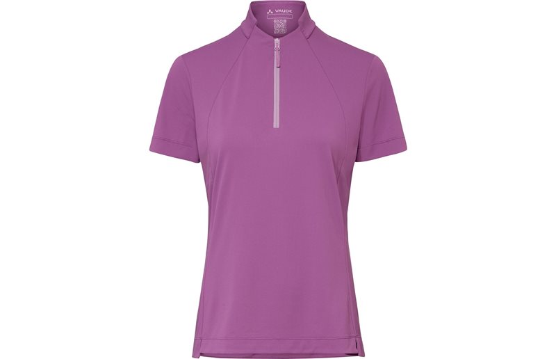 Cykeltröja Vaude Women's Adlux HZ Shirt Magenta