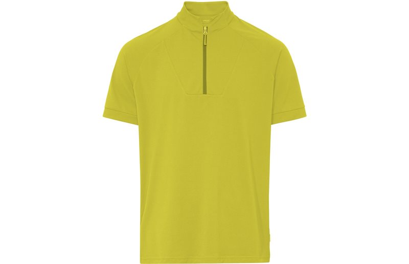 Cykeltröja Vaude Men's Adlux HZ Shirt Light Leaf