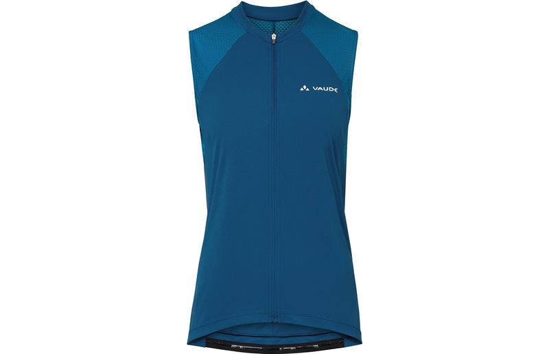 Cykeltröja Vaude Women's Matera FZ Tricot SL Shore Blue