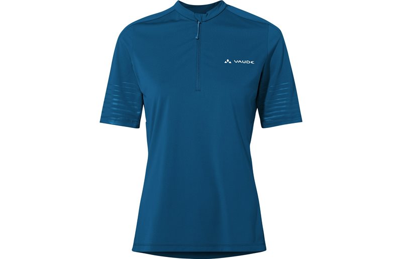 Pyöräilypaita Vaude Women's Qimsa Pro HZ Shirt Shore Blue