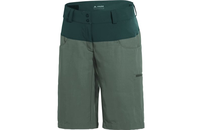 Pyöräilyhousut Vaude Women's Qimsa Shorts II Agave