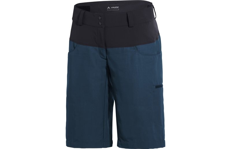 Cykelbyxor Vaude Women's Qimsa Shorts II Dark Sea