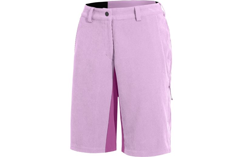 Cykelbyxor Vaude Women's Loamer Base Cord Shorts Raspberry