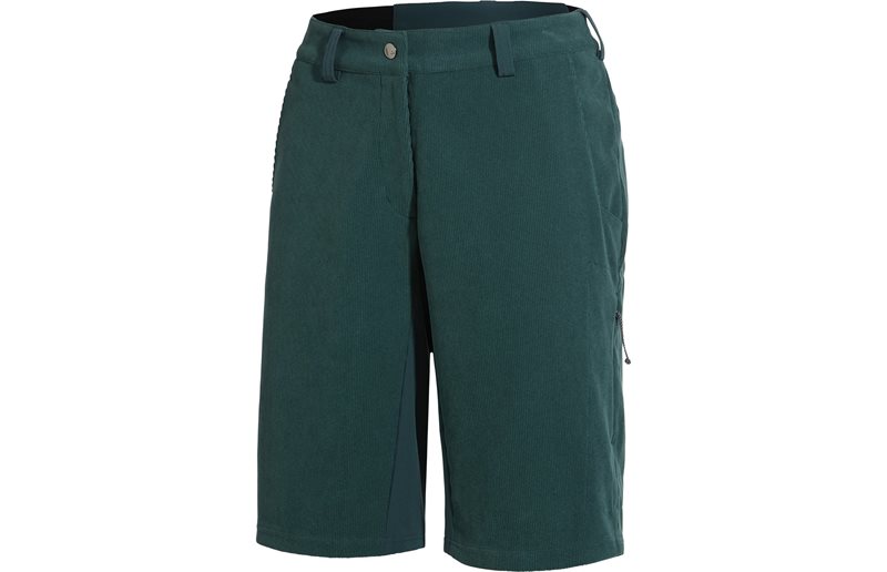 Cykelbyxor Vaude Women's Loamer Base Cord Shorts Deep Pond