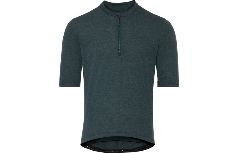 Cykeltröja Vaude Men's Kuro HZ Tricot Deep Pond