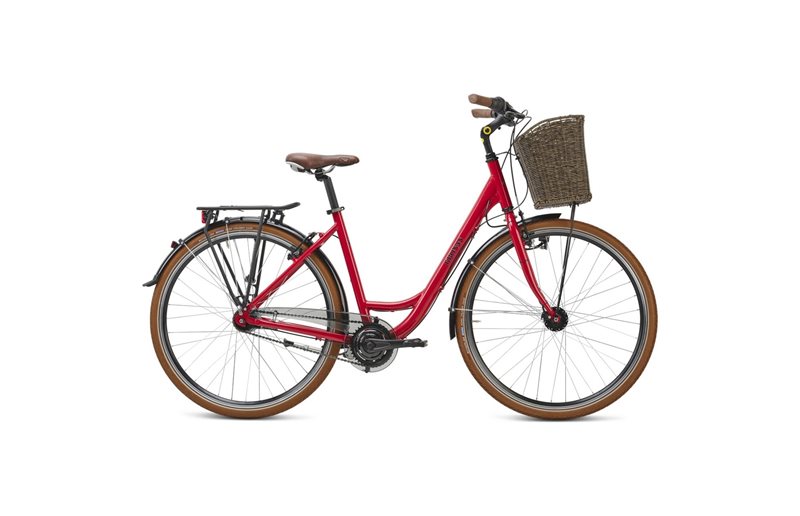 Naisten polkupyörä Kronan Major Dam Red