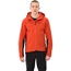Cykeljakke Vaude Men's Moab Pro Rain Jacket Glowing Red
