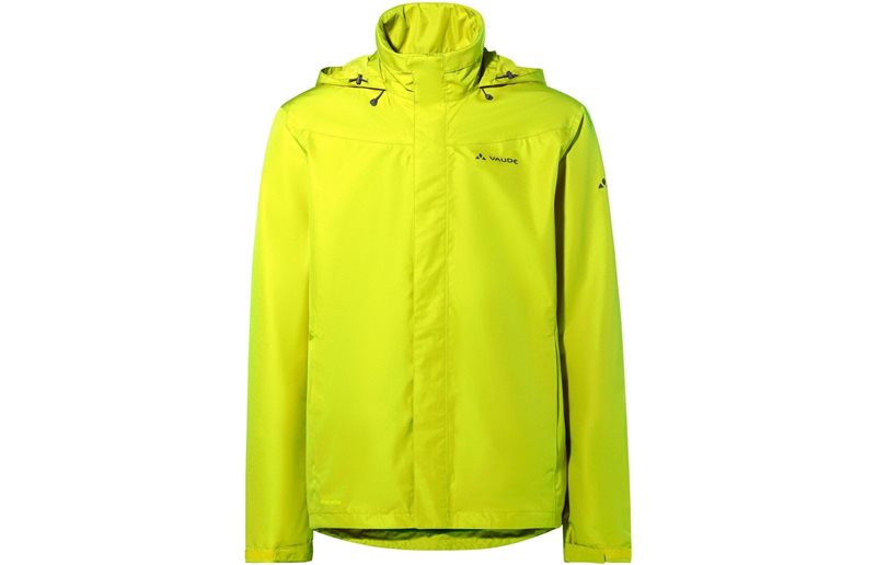 Cykeljacka Vaude Men's Escape Bike Light Jacket Bright Green