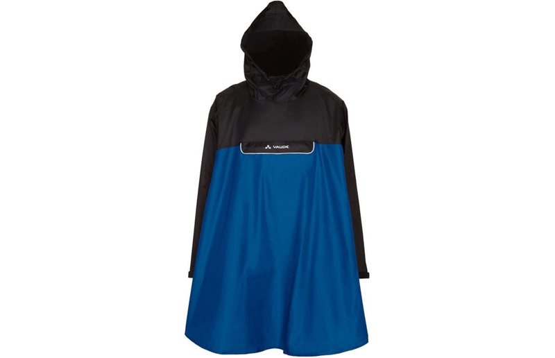 Vaude Pyöräilytakki Covero Poncho II Dark Sea/Black