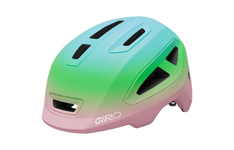 Cykelhjälm Giro Scamp Mips II Mat Light Pink/Green Fade