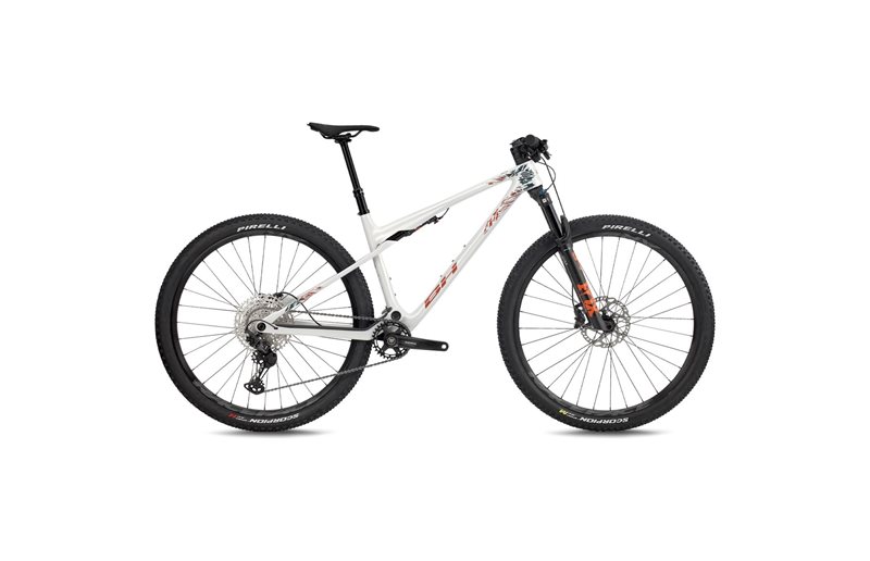 Heldämpad MTB BH Lynx SLS 6.5 White/Oxyde/Dark Green