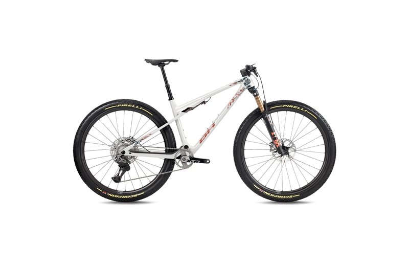Heldämpad MTB BH Lynx SLS 9.0 White/Oxyde/Dark Green