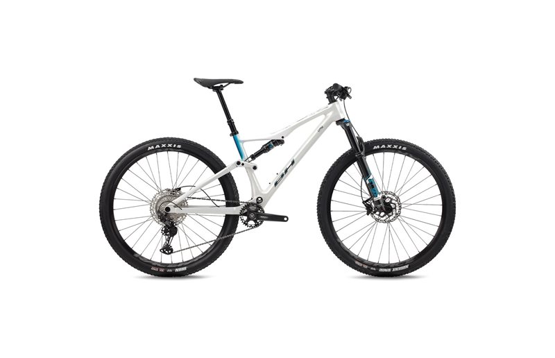 Heldämpad MTB BH Lynx Race 4.0 White/Ocean/Ocean