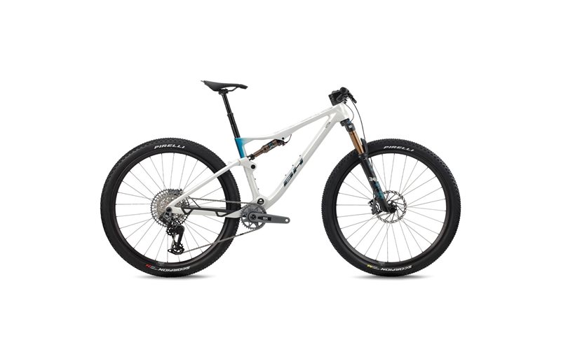 Heldämpad MTB BH Lynx Race 9.0 White/Ocean/Ocean