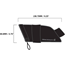 Sadelväska Blackburn Grid Seat Bag Small Black Reflective