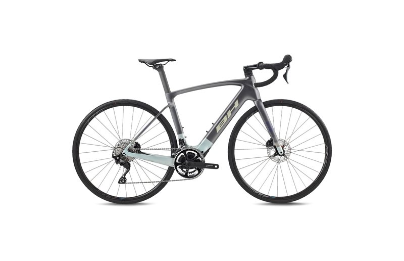 Elcykel Racer BH iRS1 Carbon 1.4 Anthracite/Lime/Sea Blue