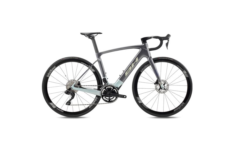 Elcykel Racer BH iRS1 Carbon 1.5 Anthracite/Lime/Sea Blue
