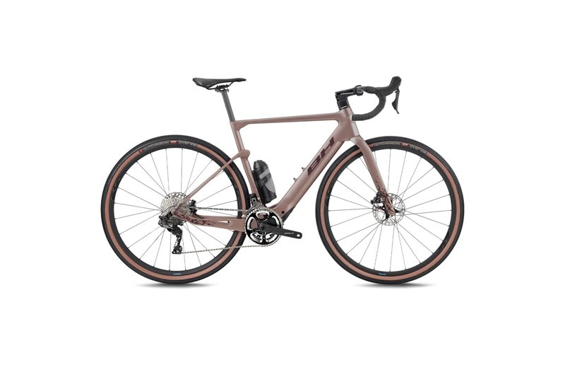 Gravel Elcykel BH iGravelx Carbon 2.8 Rose Gold/Dark Red/Dark Red