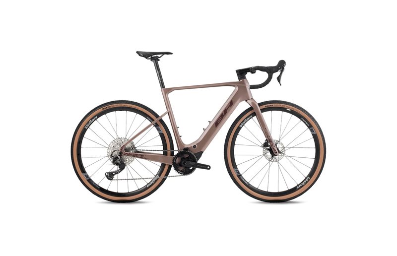 Gravel Elcykel BH iGravelx NX Carbon 2.7 Rose Gold/Dark Red/Dark Red