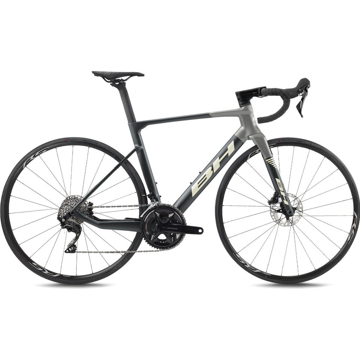 Aeroracer BH Rs1 3.5 Dark Grey/Cream/Light Grey | Cykloteket.se