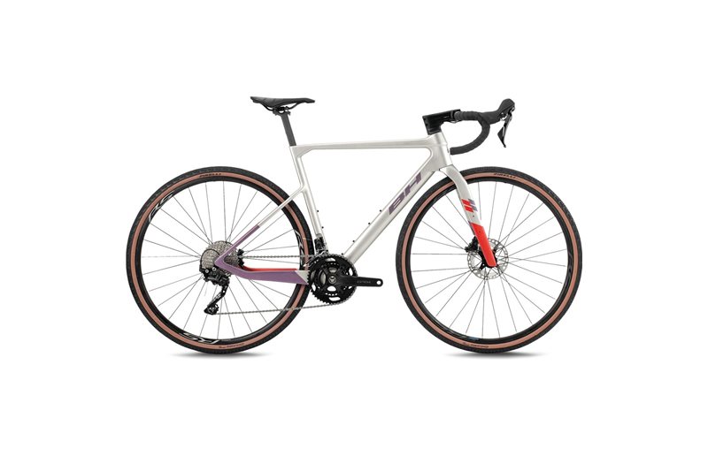 Gravel bike BH Gravelx Evo 2.5 R Pale/Lavanda/Dark Red