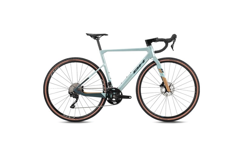 Gravel bike BH Gravelx Evo 2.5 R Sea Blue/Golden/Dark Green