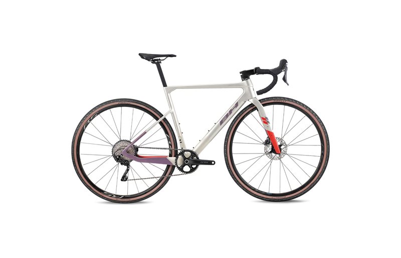 Gravel bike BH Gravelx Evo 3.5 R Pale/Lavanda/Dark Red