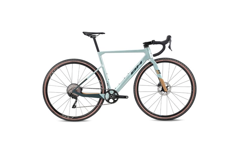 Gravel bike BH Gravelx Evo 3.5 R Sea Blue/Golden/Dark Green