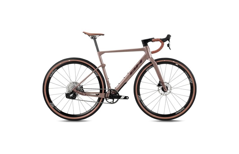 Gravel bike BH Gravelx Evo 4.0 AT Rose Gold/Dark Red/Dark Red
