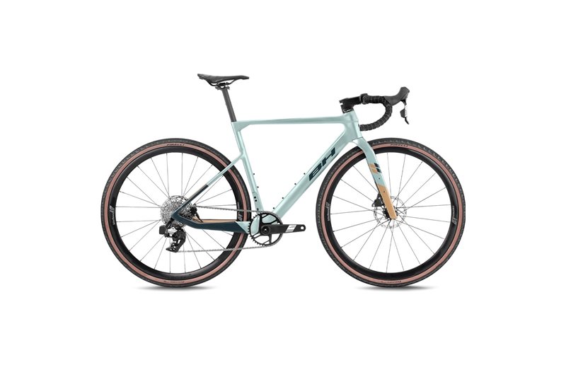 Gravel bike BH Gravelx Evo 4.5 R Sea Blue/Golden/Dark Green