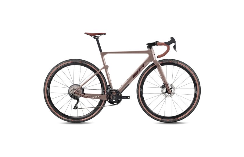 Gravel bike BH Gravelx Evo 5.0 AT Rose Gold/Dark Red/Dark Red