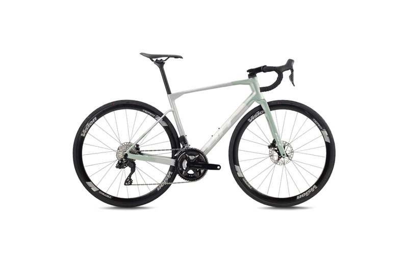 Racersykkel allroundround BH Sl1 4.0 Light Grey/White/Lime