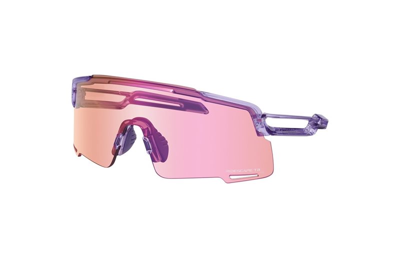 Cykelglasögon Shimano EQUINOX5 EQNX5 Ridescape Trail Transparent Lilac