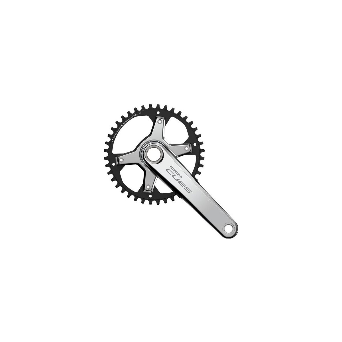 Vevparti Shimano Cues FC U6030 1 40T Utan Kedjeskydd Silver Cykloteket Vevparti Shimano Cues FC U6030 1 40T Utan Kedjeskydd Silver Cykloteket
