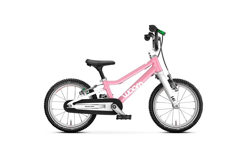 Børnecykel Woom Go 2 Powder Pink 14"