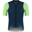 Cykeltröja Rogelli Fast Jersey S/S Men Blue/Lime