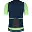 Cykeltröja Rogelli Fast Jersey S/S Men Blue/Lime