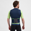 Cykeltröja Rogelli Fast Jersey S/S Men Blue/Lime
