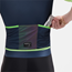 Cykeltröja Rogelli Fast Jersey S/S Men Blue/Lime