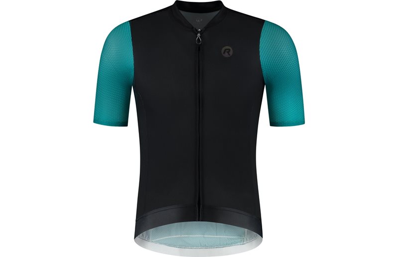 Cykeltröja Rogelli Fast Jersey S/S Men Black/Teal/Green