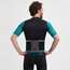 Cykeltröja Rogelli Fast Jersey S/S Men Black/Teal/Green