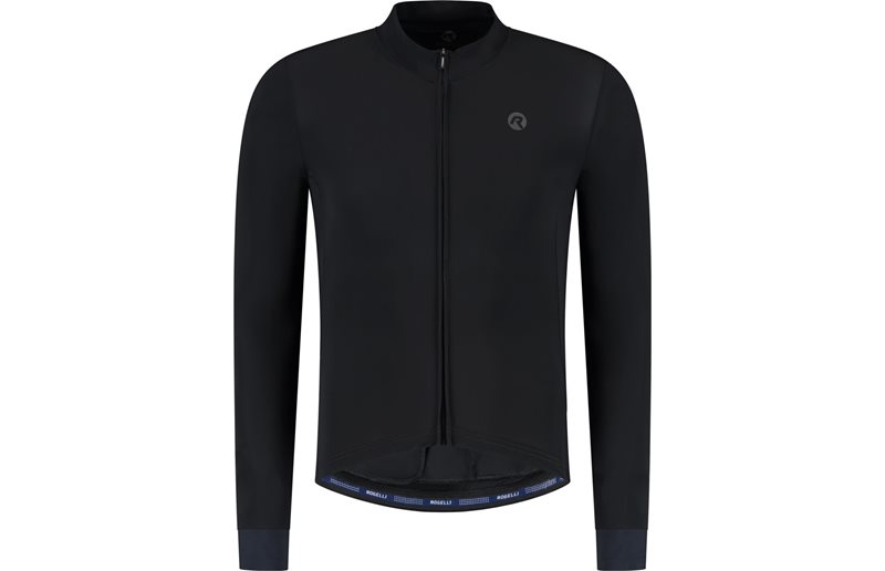 Cykeltröja Rogelli Signature Jersey LS Black