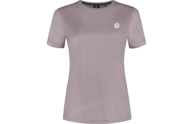 Löpartröja Rogelli Motion T-shirt Mauve Embossed