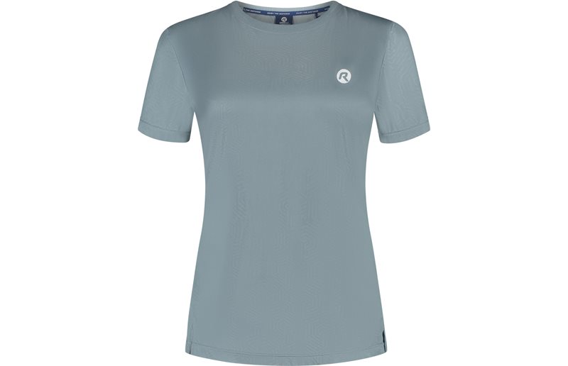 Löpartröja Rogelli Motion T-shirt Mist Grey Embossed